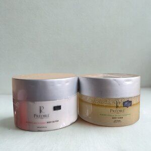 Predire Paris Milk and Honey Body Butter & Almond Vanilla Sea Salt Body Scrub